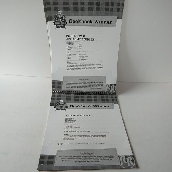 Red Robin's 50 Gourmet Burger Creations From Kids Across Country Cookbook Recipe - Picture 9 of 13